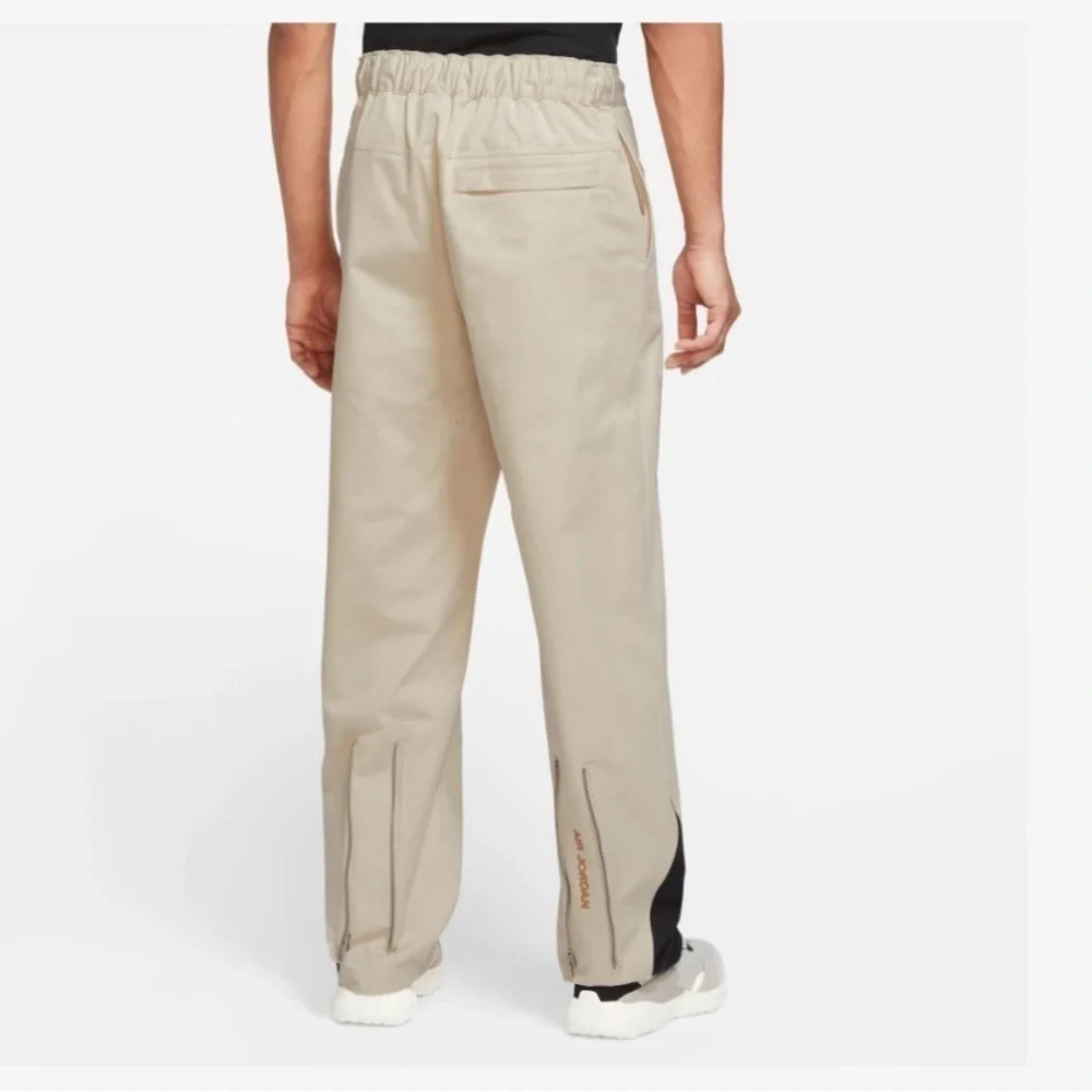 Nike Jordan Flight Heritage Men's Woven Pants Khaki Loose Fit SZ S NWT Ret. $150